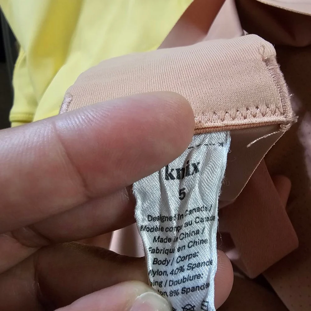 Knix Women's Pink Comfort Wireless Bra Size 5 - Picture 4 of 4